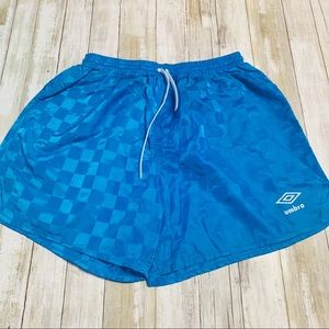Umbro Blue mens shorts